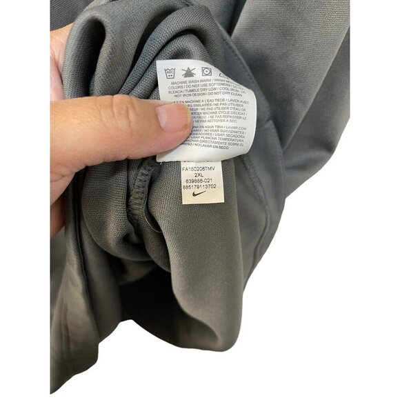 NIKE Athletic Performance Sleeveless Windbreaker Golf Vest Jacket XXL Half Zip - Picture 6 of 9